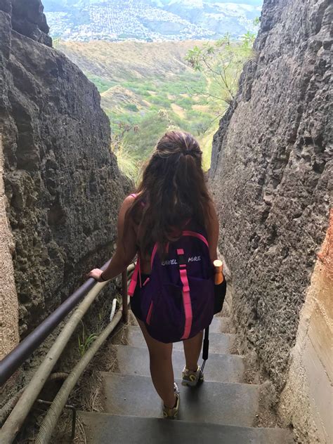 Hiking Diamond Head Crater In Honolulu Hawaii From One Girl To One World