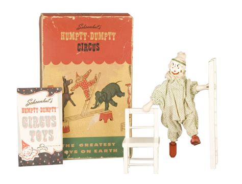hake s schoenhut s humpty dumpty circus boxed toy