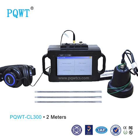 Pqwt Cl300 2m Ultrasonic Underground Pipes Water Leakage Detector