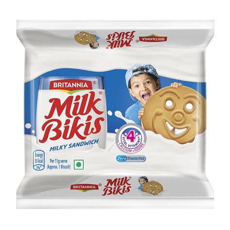 Buy Britannia Milk Bikis Milk Cream Biscuits 200g Online At Desertcartantigua And Barbuda