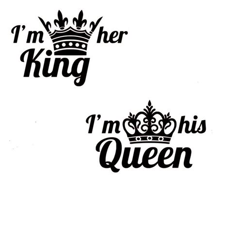 Her King And His Queen Png Svg Jpeg Etsy King And Queen Pictures