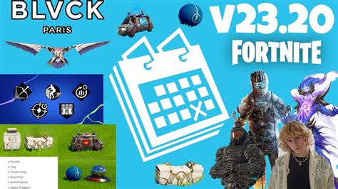 Fortnite V2320 Update Patch Notes Collabs Creative Hawk Drones