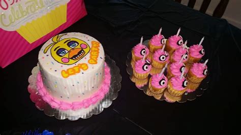 Fnaf Birthday Toy Chica Cake I Made Rfivenightsatfreddys