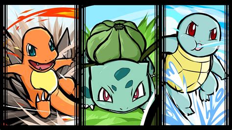 Bulbasaur Charmander And Squirtle Wallpaper Anime Wallpapers My Xxx