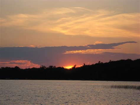 Green Lake Sunset 62008 Interlochen Michigan Flickr