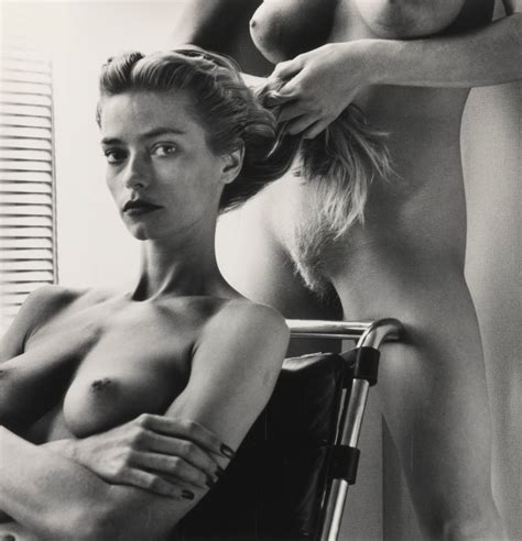 Fashion Photographer Helmut Newton And His Flirtatious Nudes