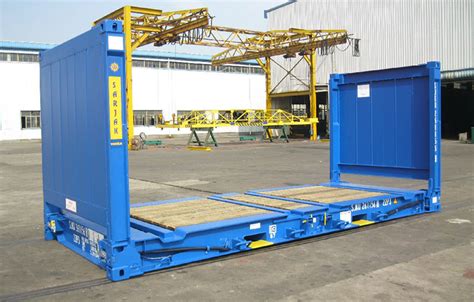 20ft Flat Rack Container With 31 Mt Pay Load Sarjak Container Lines