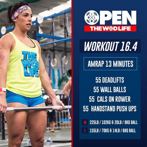 2016 Crossfit Open Workout 164 The Wod Life