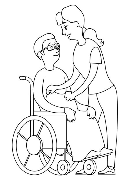 Printable Caring Coloring Page Free Printable Coloring Pages For Kids