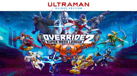 Override 2 Super Mech League Ultraman Deluxe Edition For Nintendo