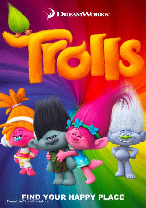 Trolls 2016 Movie Cover