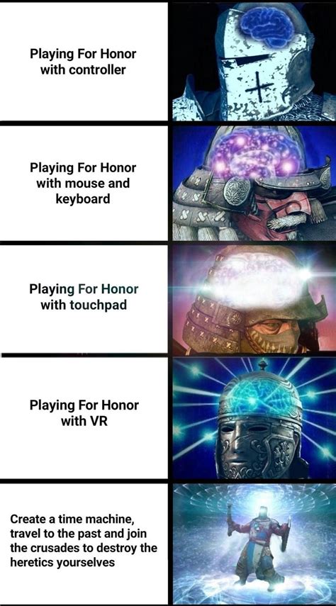 Different Ways To Play For Honor Forhonor Funny Gaming Memes