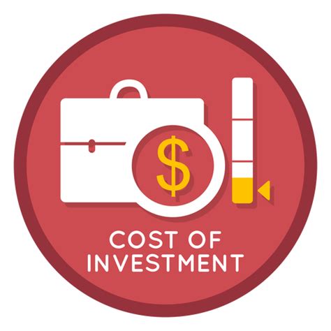 Cost Of Investment Icon Transparent Png And Svg Vector File