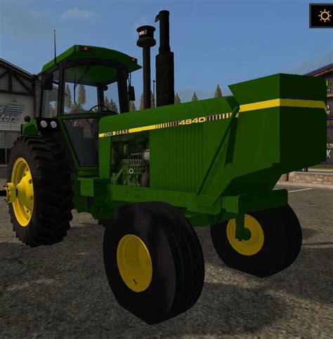 Old Iron Jd 4840 2wd V10 Ls2017 Farming Simulator 17 2017 Mod