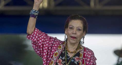 Nicaragua Vicepresidenta Rosario Murillo Celebra Avance En Liberación