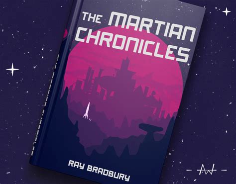 Book Cover Design The Martian Chronicles On Behance