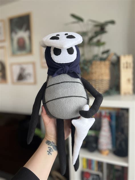 Hollow Knight Quirrel Handmade Custom Plush Toy Doll Inspire Uplift