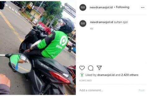 Driver Ojol Pakai Motor Rp 60 Juta Netizen Sultan Ojol