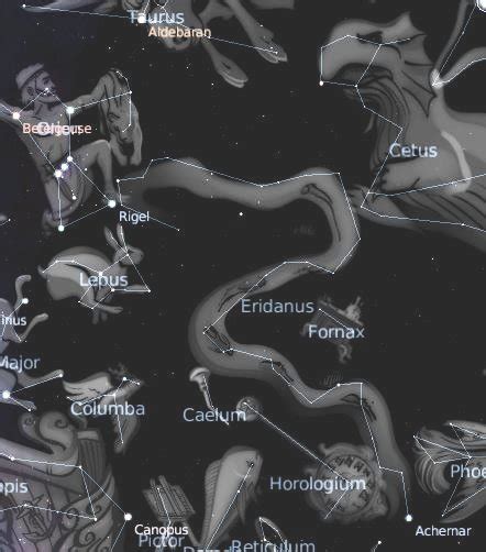 Eridanus Constellation Diving Deep Into The Celestial River The Planets