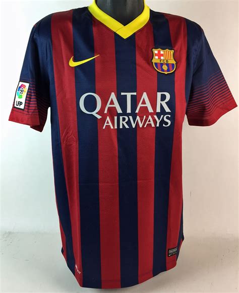 Lot Detail Neymar Jr Rare Signed Barcelona Pro Style Soccer Jersey