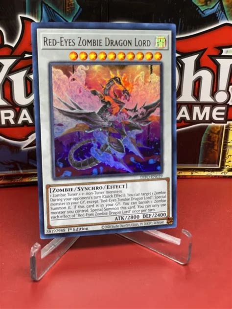 Yu Gi Oh Tcg Red Eyes Zombie Dragon Lord Dimension Force Difo En039