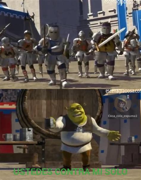 El Shrek Y Memedroid Se Parecen Meme Subido Por Cocacolaespuma2