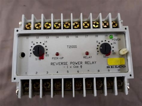 Selco T2000 Reverse Power Relay T2000 02 440 Vac