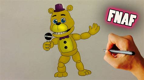 How To Draw Adventure Fredbear Five Nights At Freddys World Video