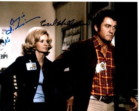 Angie Dickinson And Earl Holliman Signed Autographed Police Etsy