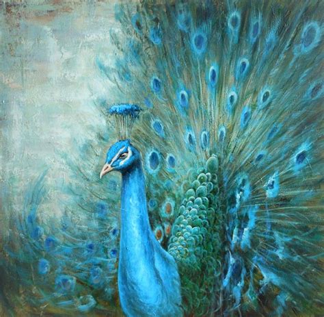 239 Best Images About Peacock Paintings Illustrations On Pinterest
