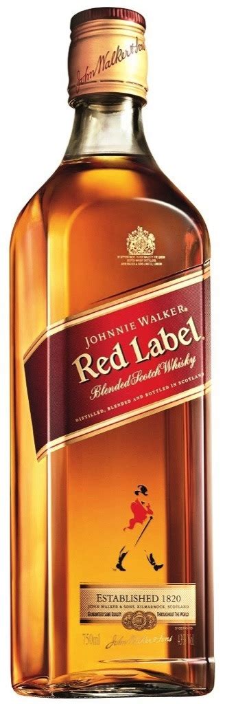Whiskey Johnnie Walker Red Label škotski brez škatle 40 alkohola 0 7l