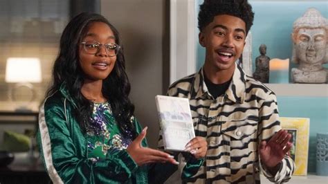 marsai martin and miles brown look back on their favorite black ish moments