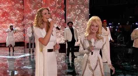 Dolly Parton Joined By Jennifer Nettles And Voice Top For Moving Christmas Performance