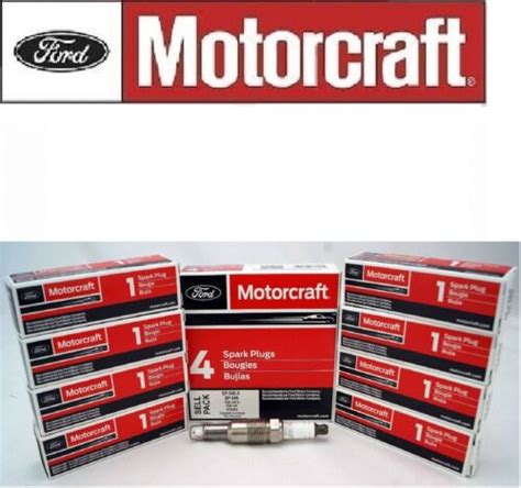 Set Of 8 Genuine Oem Motorcraft Spark Plugs Sp546x Ford 54l 3v Ford