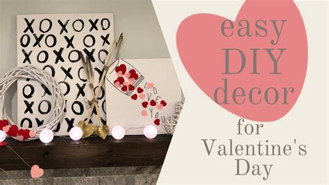 Diy Valentines Day Decorations Easy Valentines Day Ideas