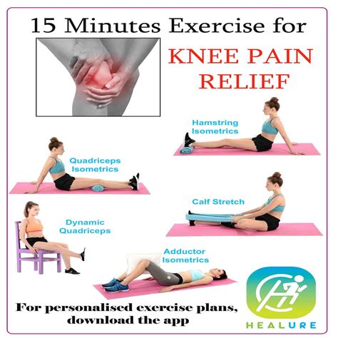 Healure On Twitter 15 Minutes Exercise For Knee Pain Relief Kneepain Knee Pain Jointpain