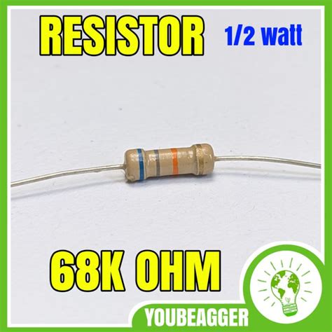 Jual Resistor 68k Ohm 12 Watt Shopee Indonesia