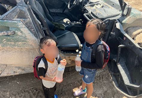 State Troopers Rescue Abandoned Children Along Texas-Mexico Border