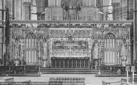 Photo Of London Westminster Abbey Reredos C1900