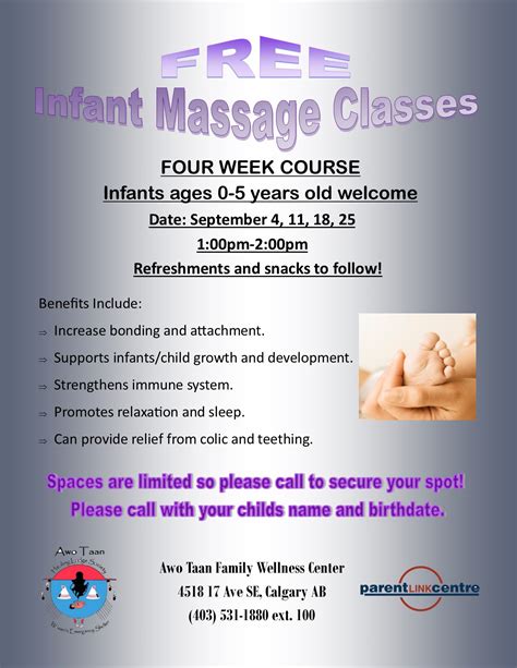Free Infant Massage Classes Sisn