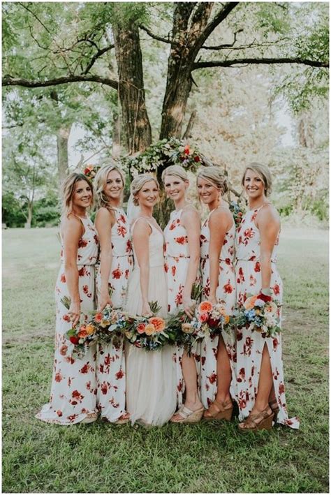 Floral Bridesmaid Dresses Are Blossoming Into The Latest Wedding Trend My Modern Met Bloglovin’