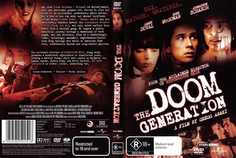 Jaquette Dvd De The Doom Generation Zone 1 Cinéma Passion