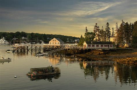 Early Morning On Boothbay Photograph By Jim Lamorder Pixels