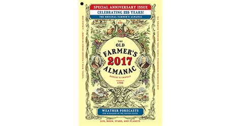 The Old Farmers Almanac 2017 Special Anniversary Edition By Old