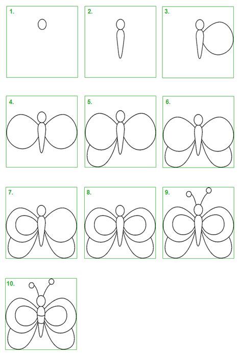 Tekenen in stappen bloemen tekenen tekenen leer tekenen. Hoe teken je een vlinder | Tekenen, Vlinder tekening, Stap ...