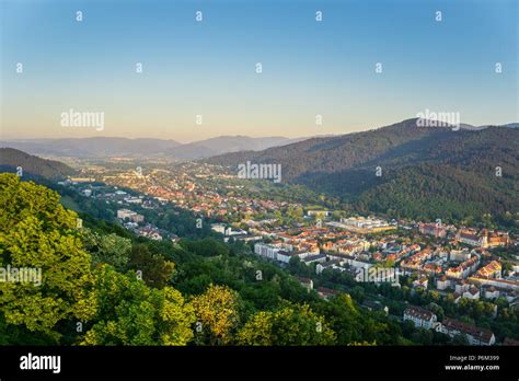 Germany Freiburg Im Breisgau Valley Between Black Forest Mountains