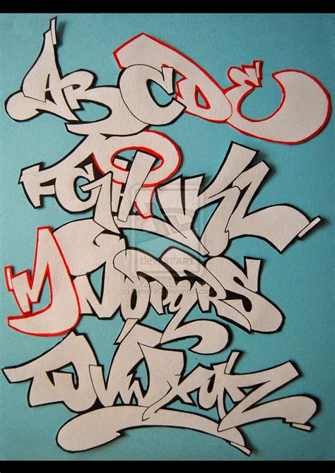 Graffiti Wall Graffiti Alphabet Letters