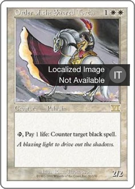 The gathering has announced an update to the release schedule for 2021, including more details on the two innistrad sets later on in the year! Orden der Heiligen Fackel (Order of the Sacred Torch ...