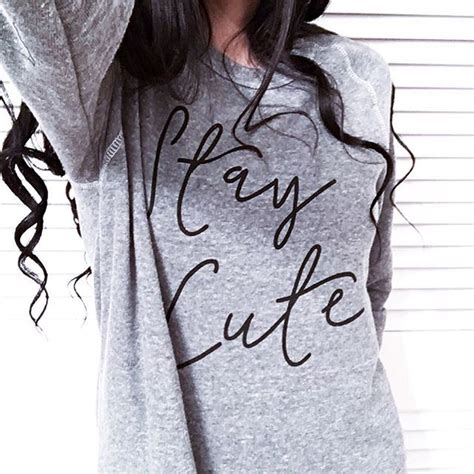 Stay Cute Cozy Sweatshirt♡