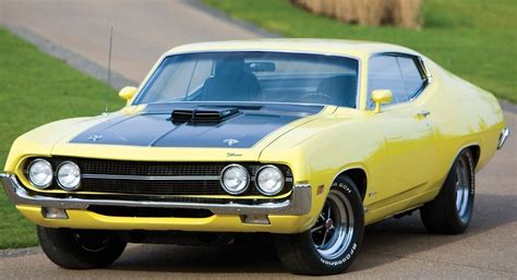 Ford Torino Cobra Old School Muscle Cars Best Muscle Cars Muscle Cars